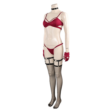 Scarlet Witch Women Red Bikini Set Swimsuit Cosplay Costume Outfits Halloween Carnival Suit